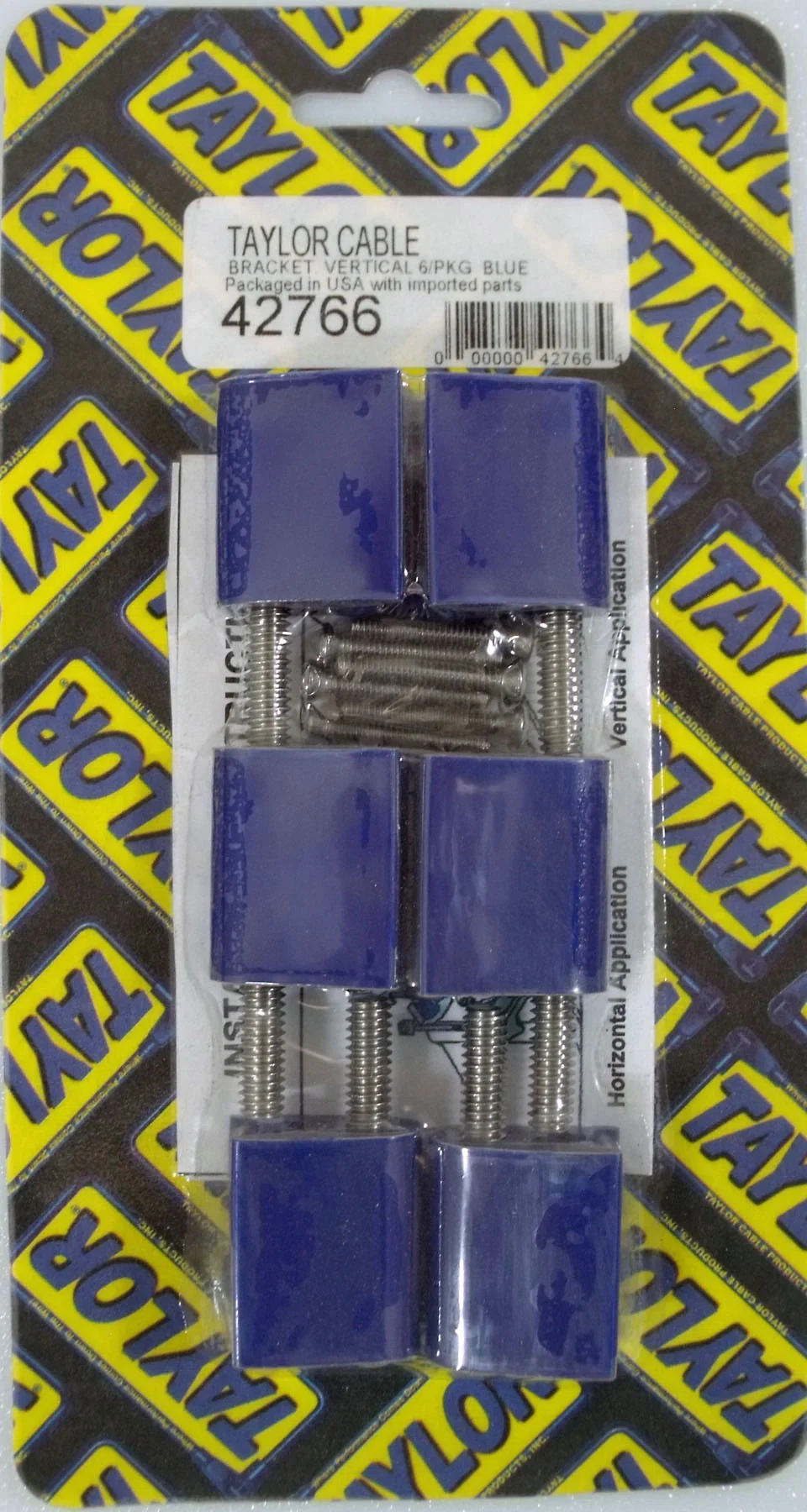 Spark Plug Wire Holder 6 Blue 42766